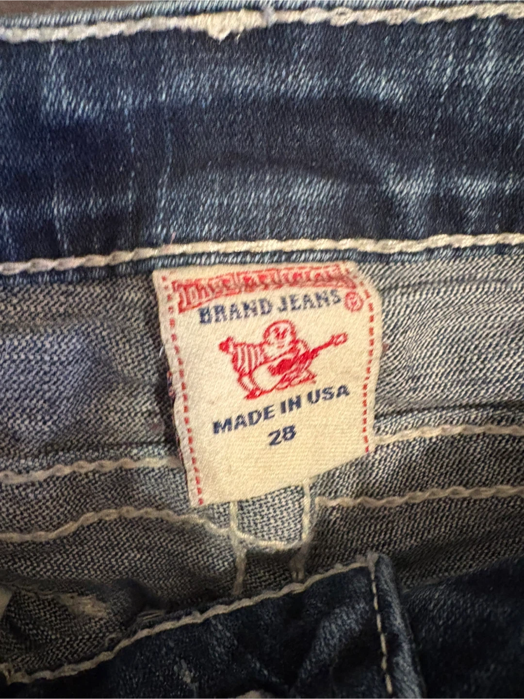 True Religion Denim Shorts Size 28 - photo 2