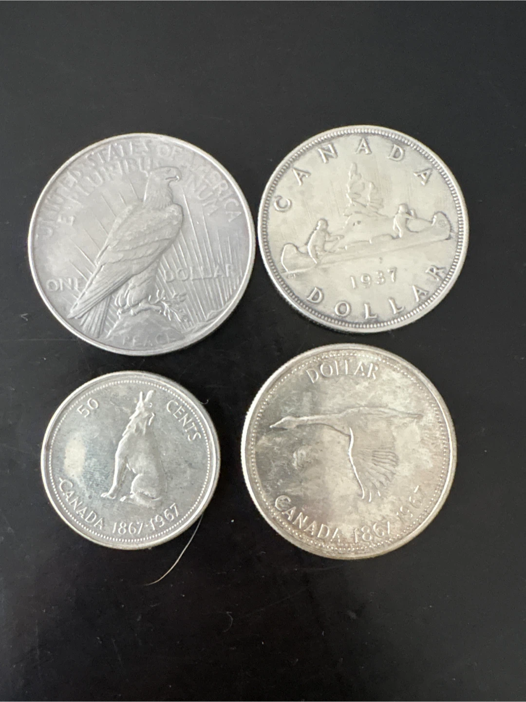 Collection of 4 Coins