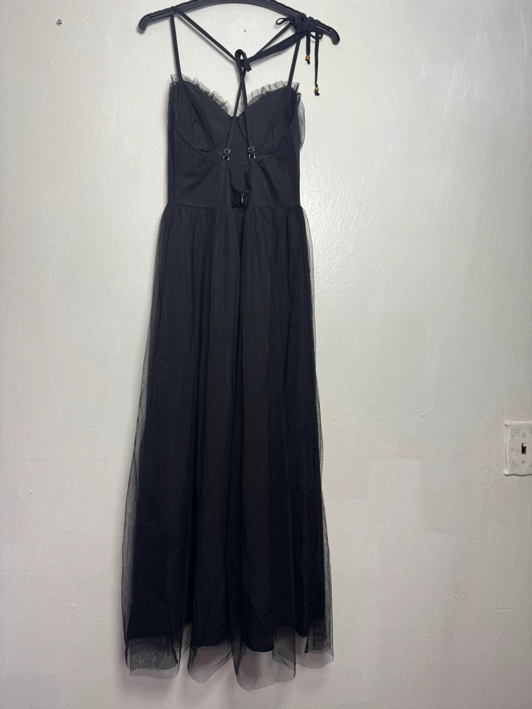 Black Tulle Dress Size S - photo 4