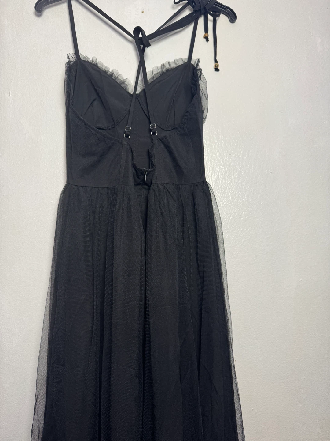 Black Tulle Dress Size S - photo 3