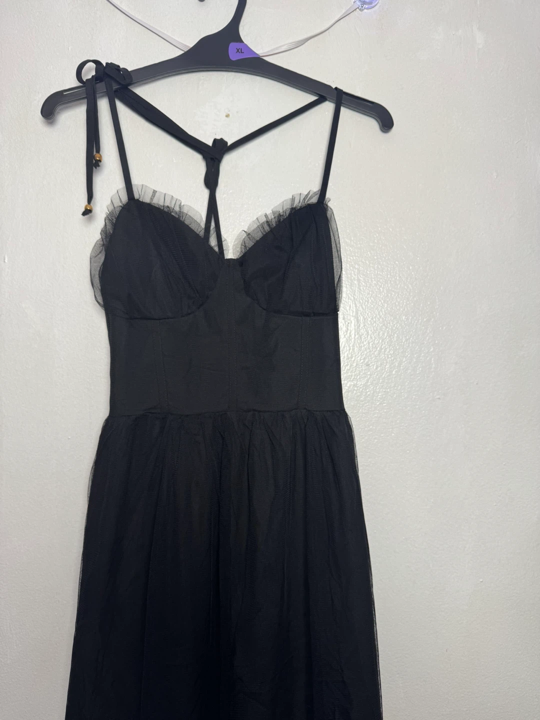Black Tulle Dress Size S - photo 2