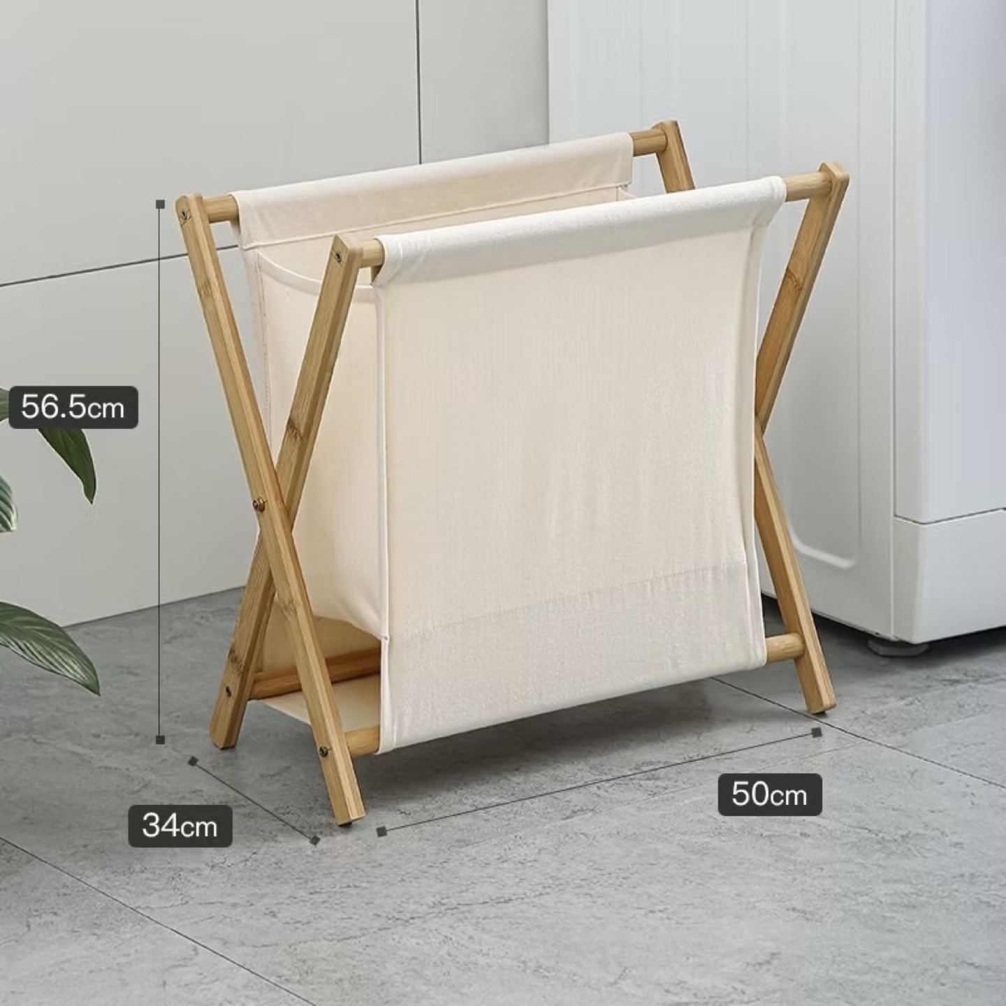 2 foldable laundry hamper - photo 3