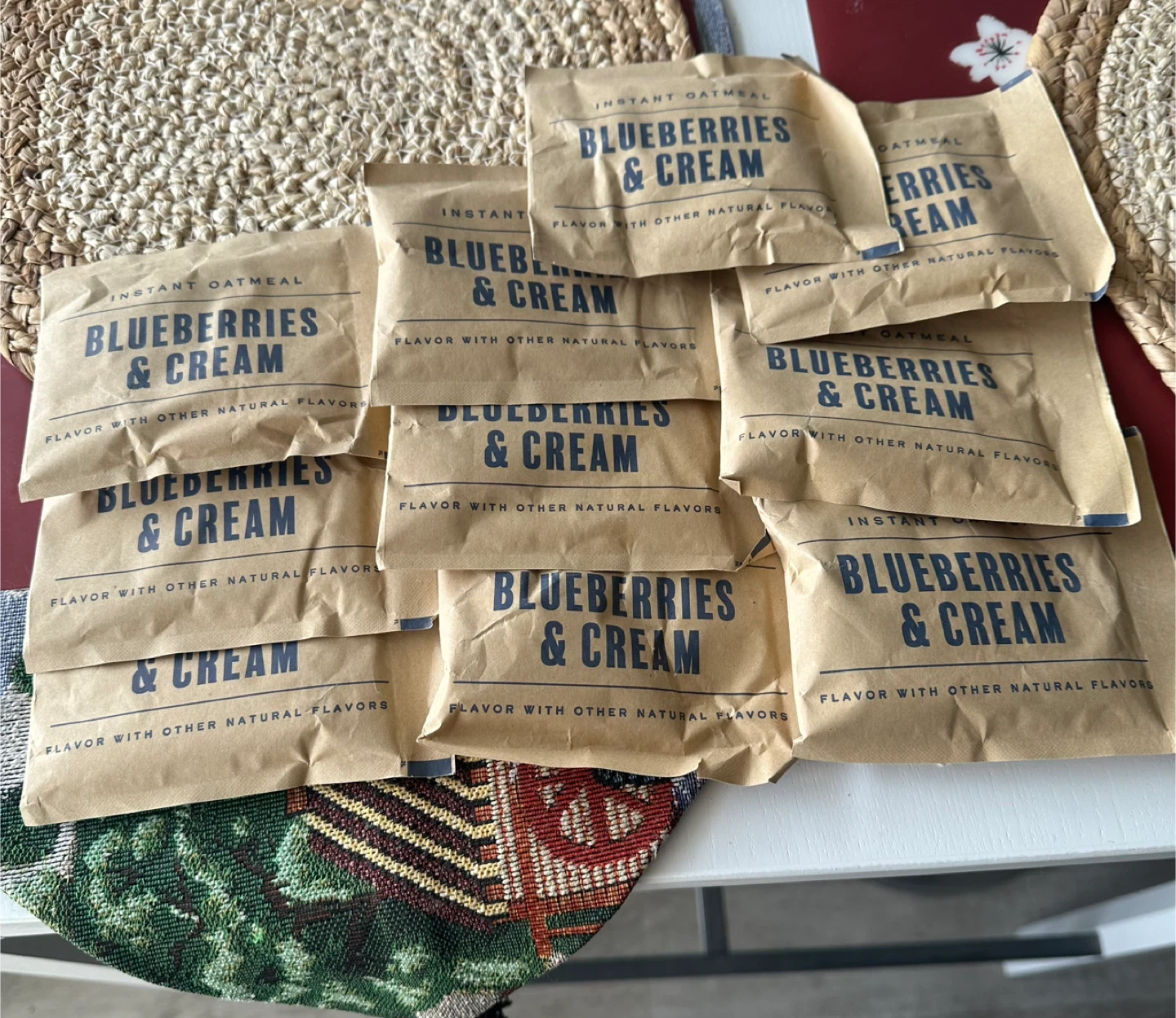 Instant Oatmeal Blueberries & Cream (10 Pack)🏆