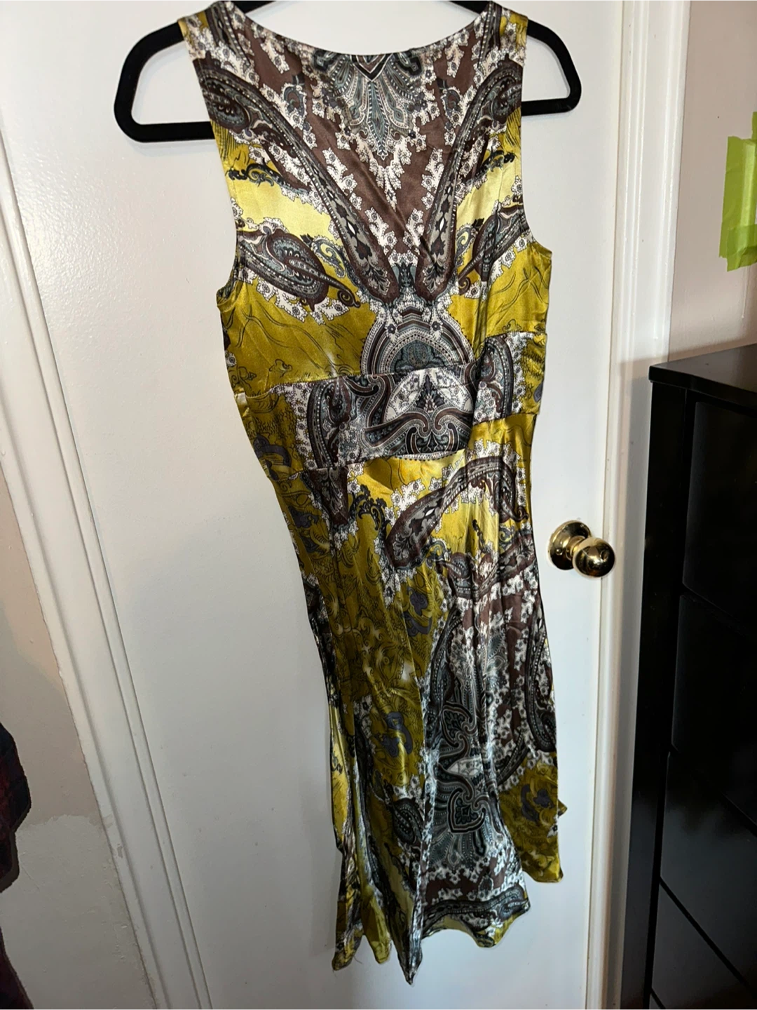 Jacob Women's Sleeveless V-Neck Paisley Print Dress - M/M - photo 2