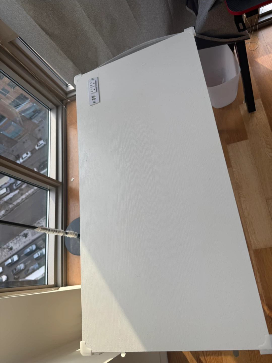 White Writing Desk cash only 343 gold st brooklyn cash only - photo 3