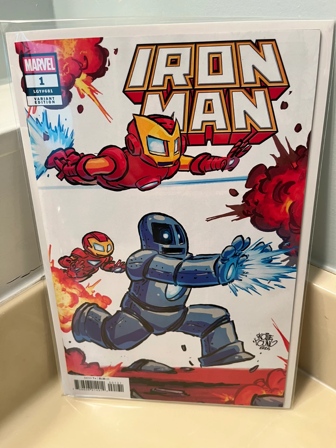 Iron Man #1 Variant Cover Comic Book