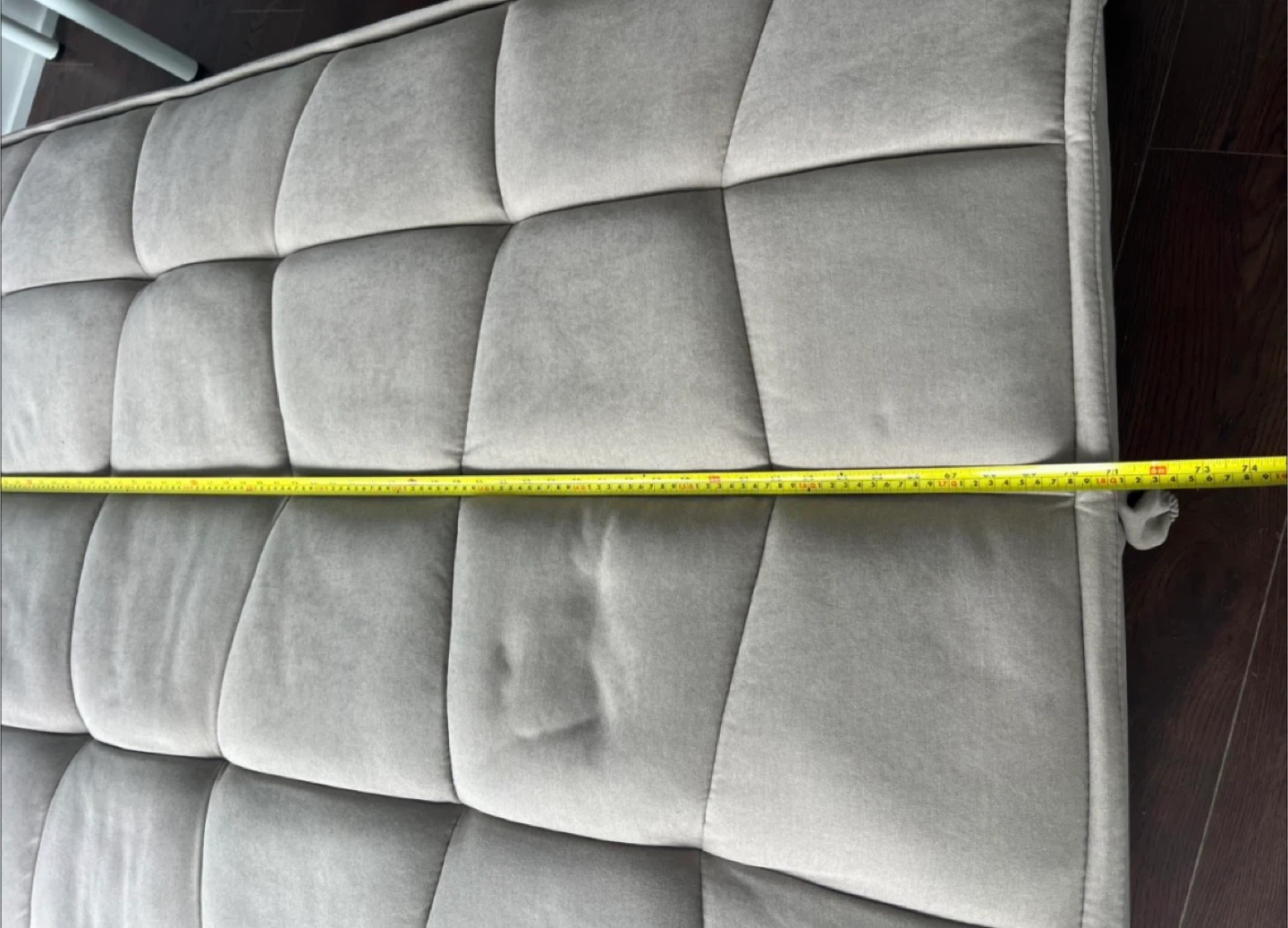 Structube Beige Futon Sofa Bed - photo 4