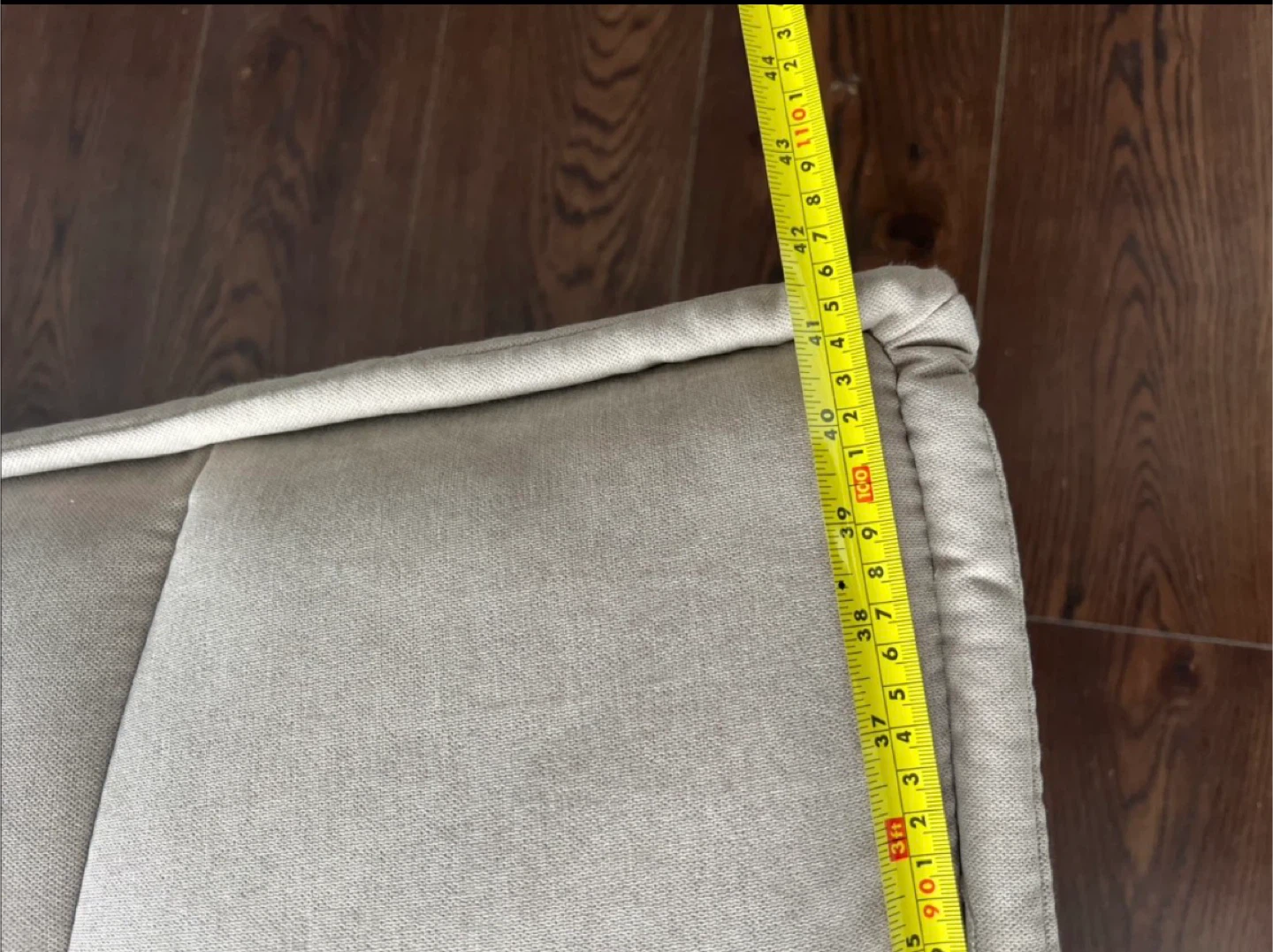 Structube Beige Futon Sofa Bed - photo 5