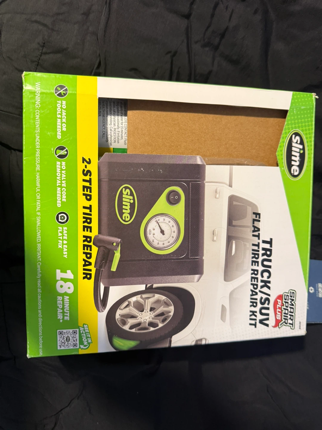 Slime Smart Spair Plus Truck/SUV Flat Tire Repair Kit - photo 2