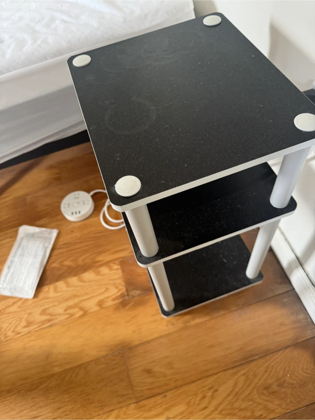 Black 3-Tier Side Table cash only 343 gold st brooklyn cash only - photo 3