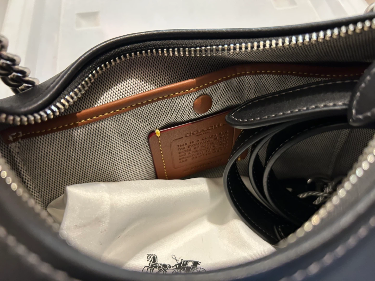 Black Coach Purse - photo 5