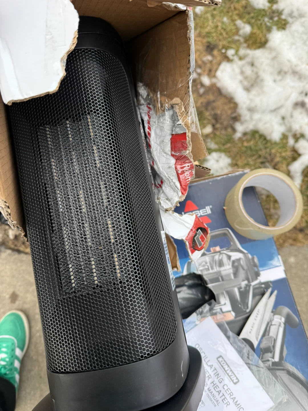 KONWIN Oscillating Tower Ceramic Heater