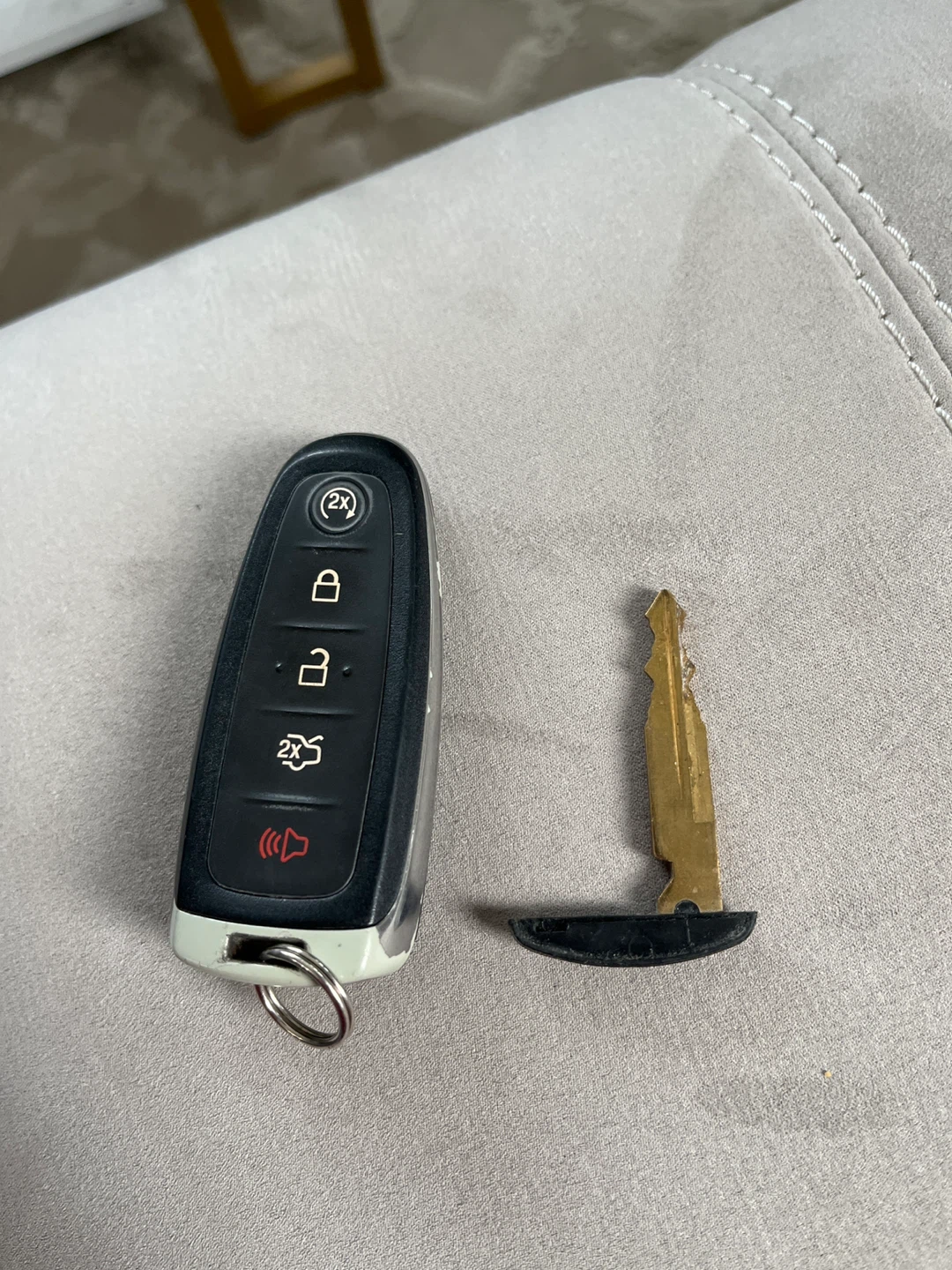 Ford Key Fob with Detachable Emergency Key
