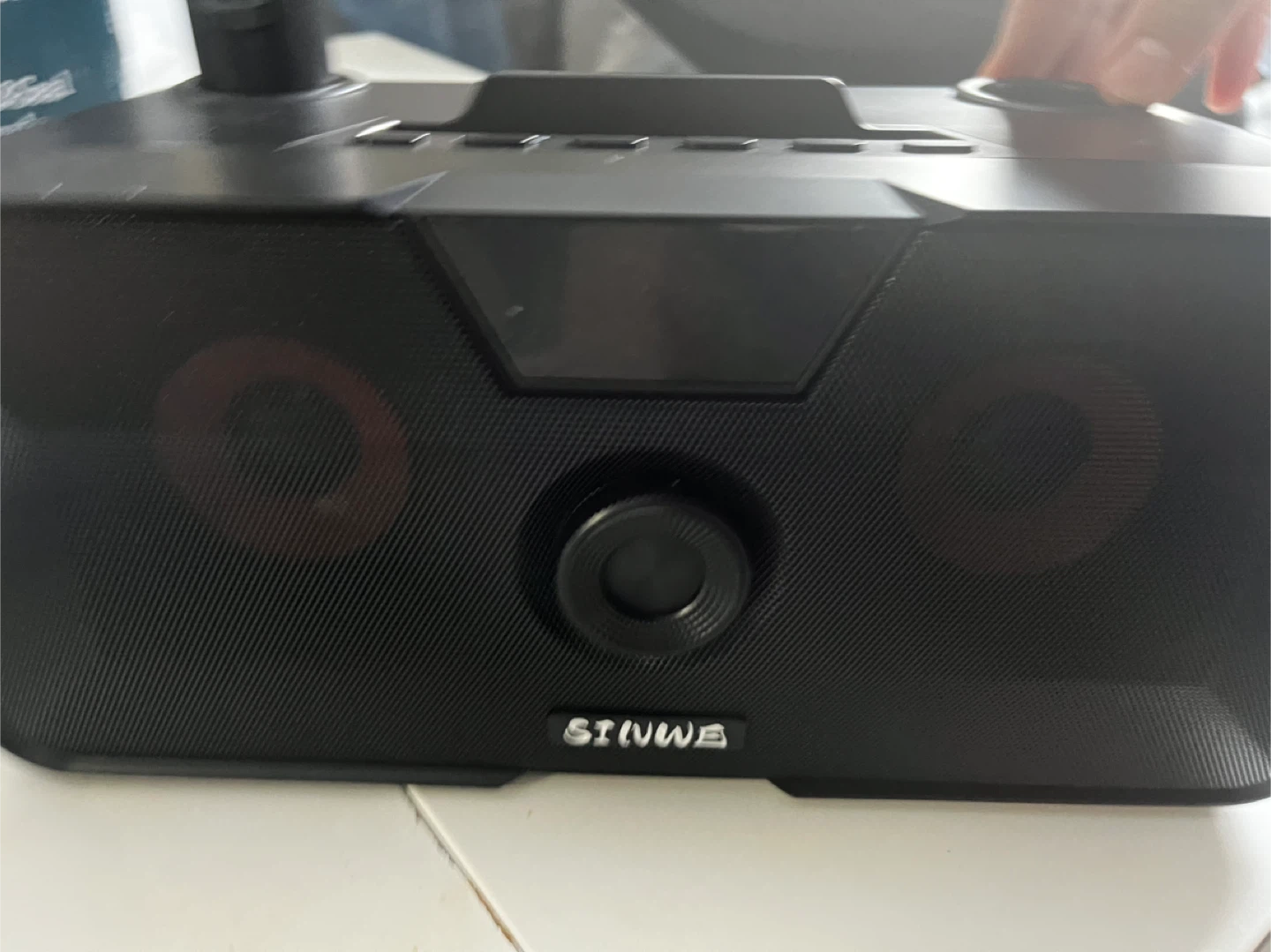 SINWE SK1 Karaoke Machine new with 2 Microphones - photo 4