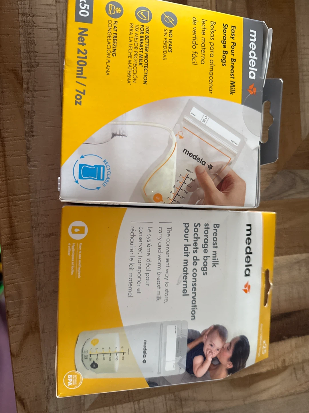 Medela Easy Pour Breast Milk Storage Bags - 210ml (7oz)