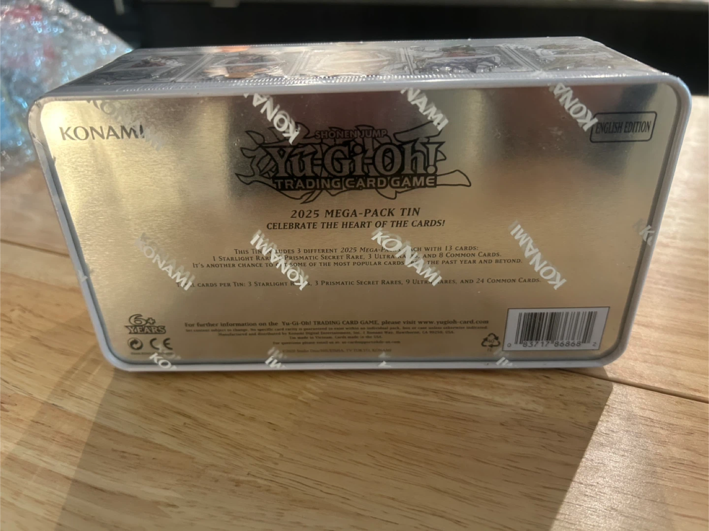 Yu-Gi-Oh! 2025 Mega-Pack Tin SEALED - photo 5
