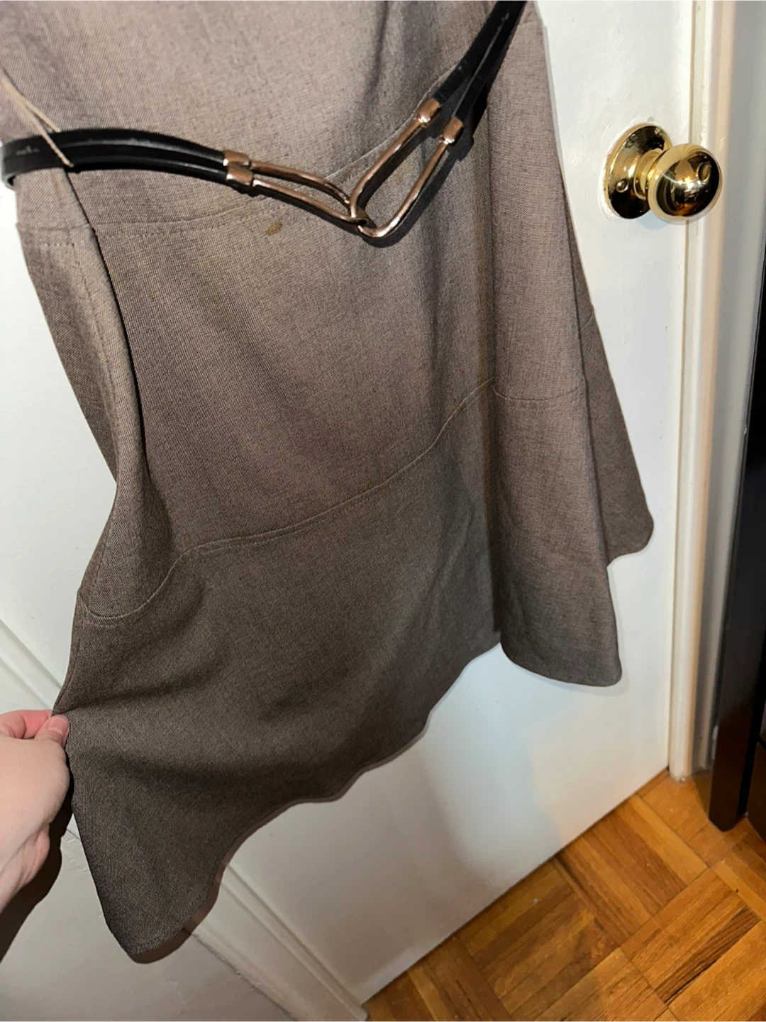 LE CHATEAU Grey Dress with Belt - Size S/P - photo 5