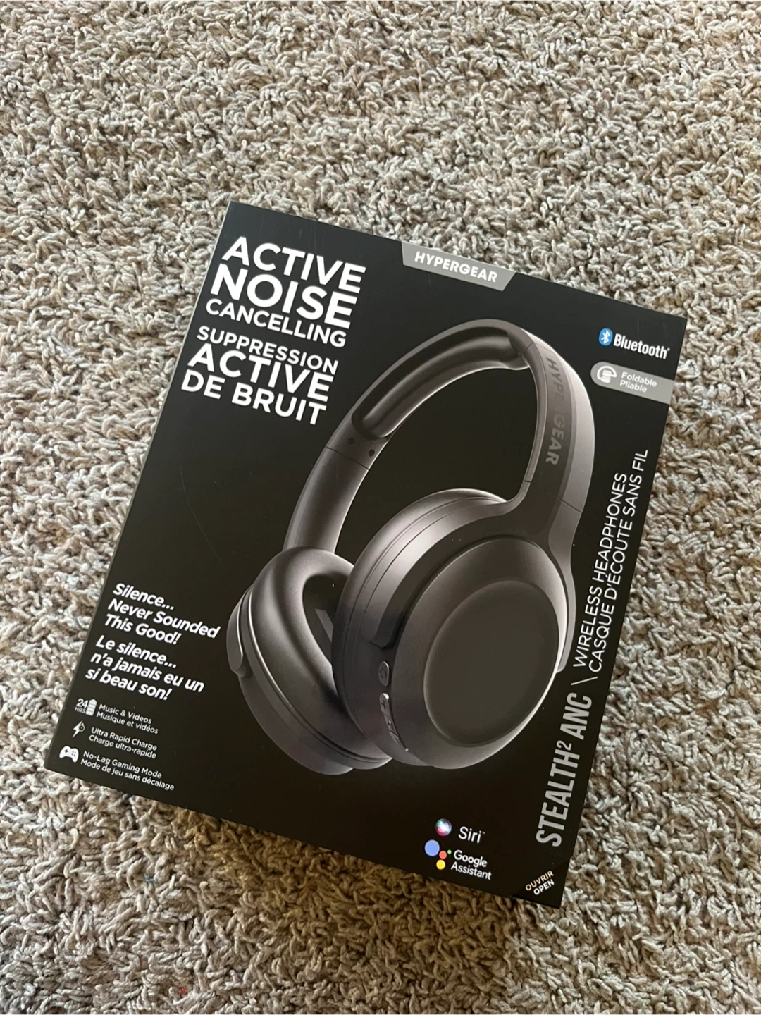HyperGear Stealth2 ANC Wireless Headphones