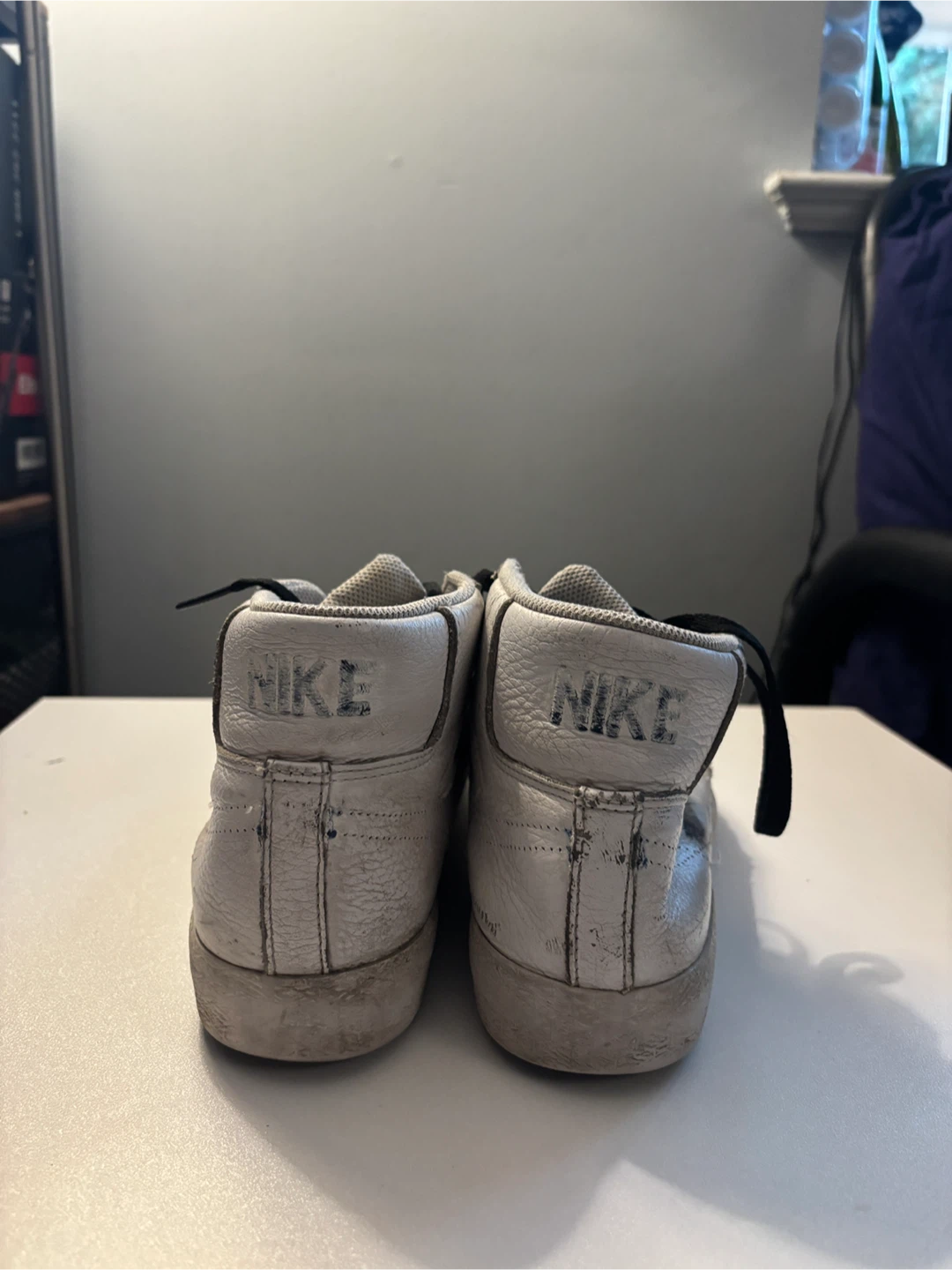 Size 8.5M Nike SB Blazer Mid (White) - photo 3