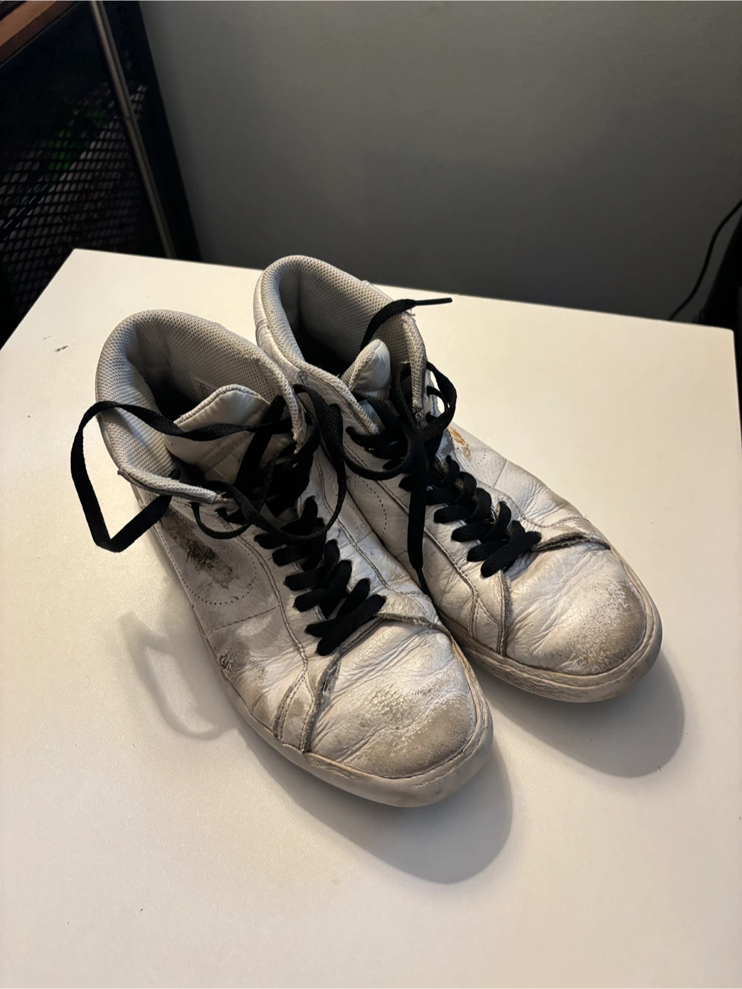 Size 8.5M Nike SB Blazer Mid (White) - photo 2