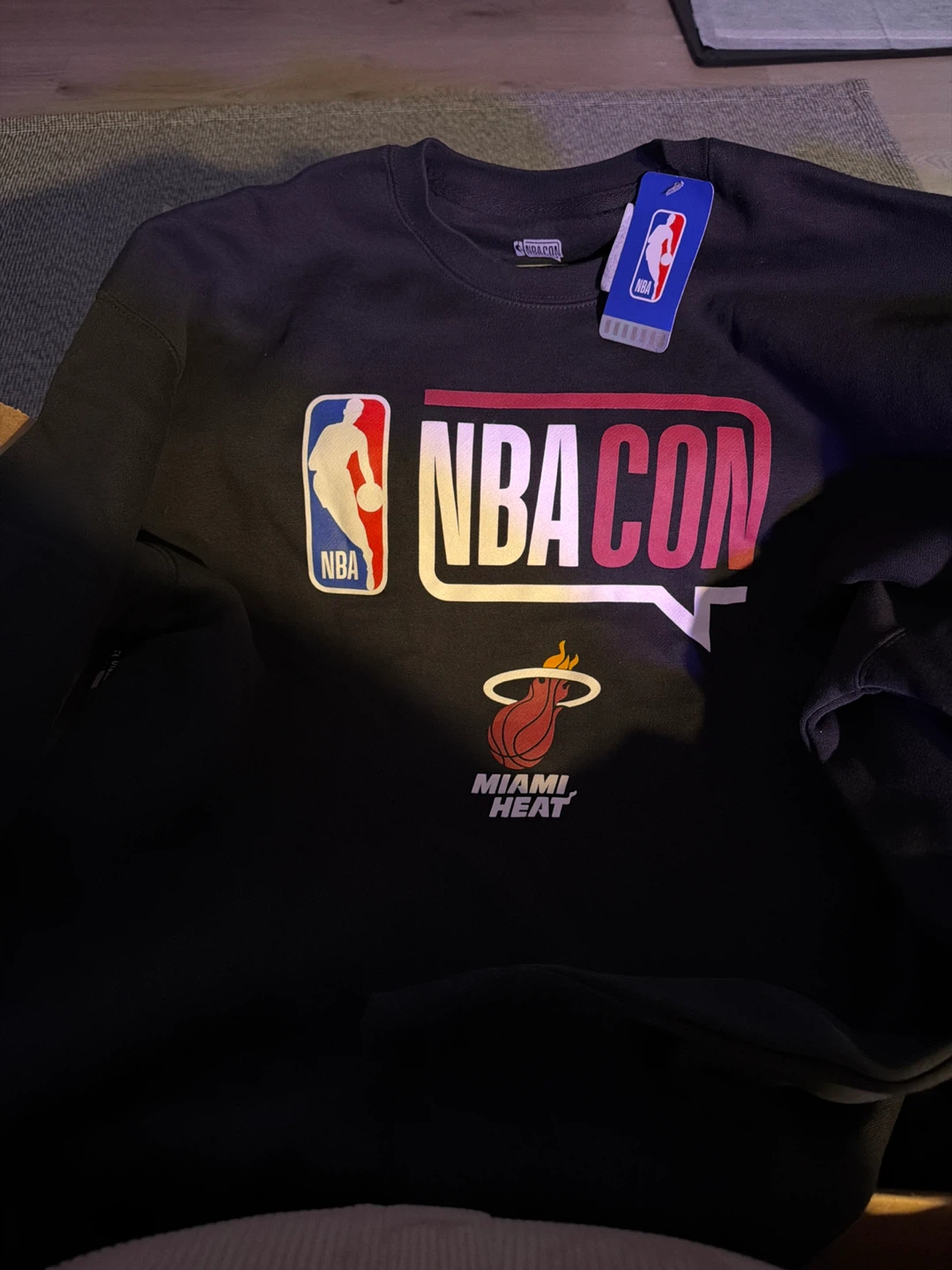 NBA x Miami Heat Crewneck Sweatshirt xl