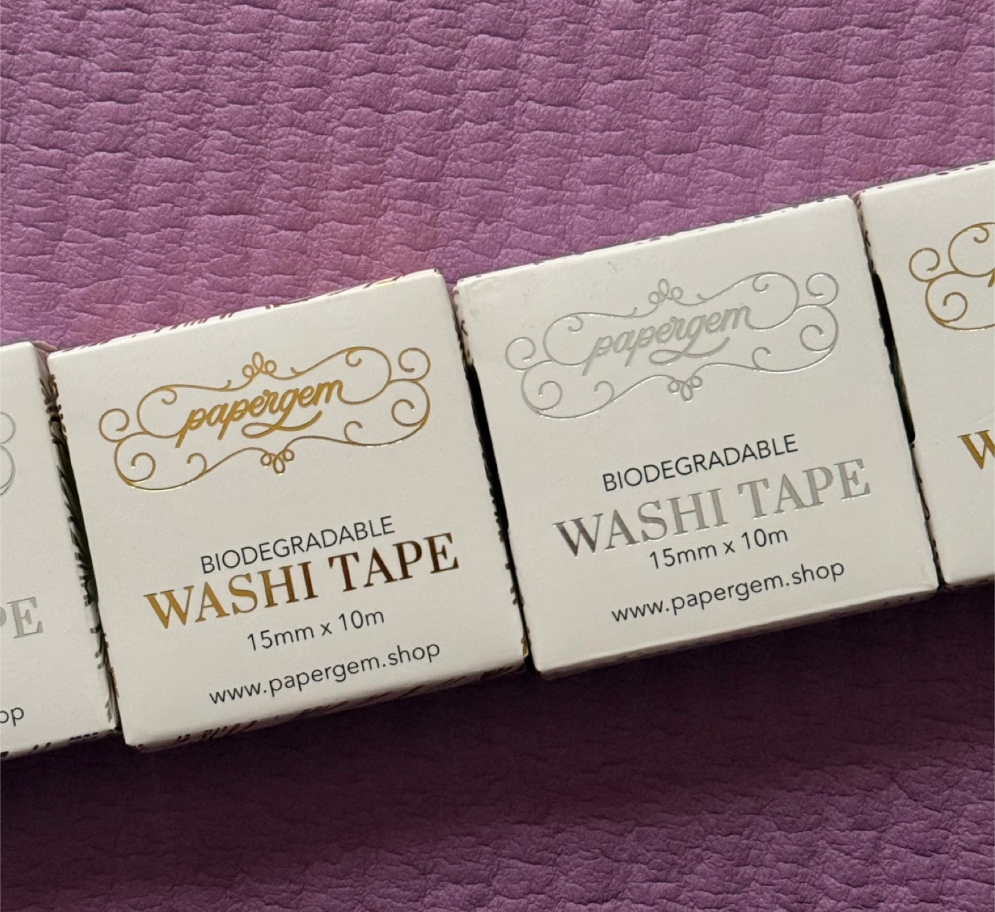 PaperGem Washi Tape set of 3 - photo 2