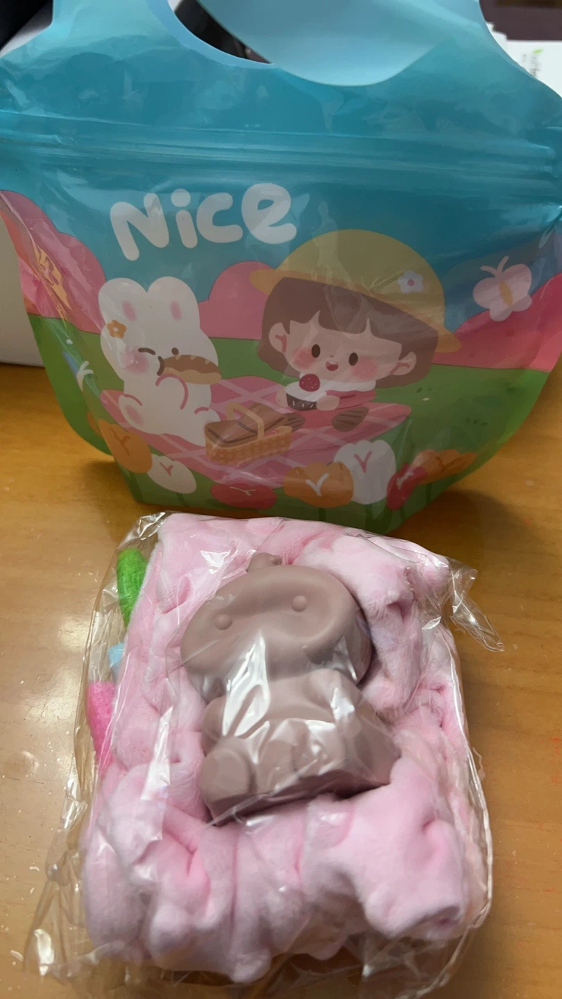 Pink Animal Theme "Comforter" Blanket Toy - photo 3