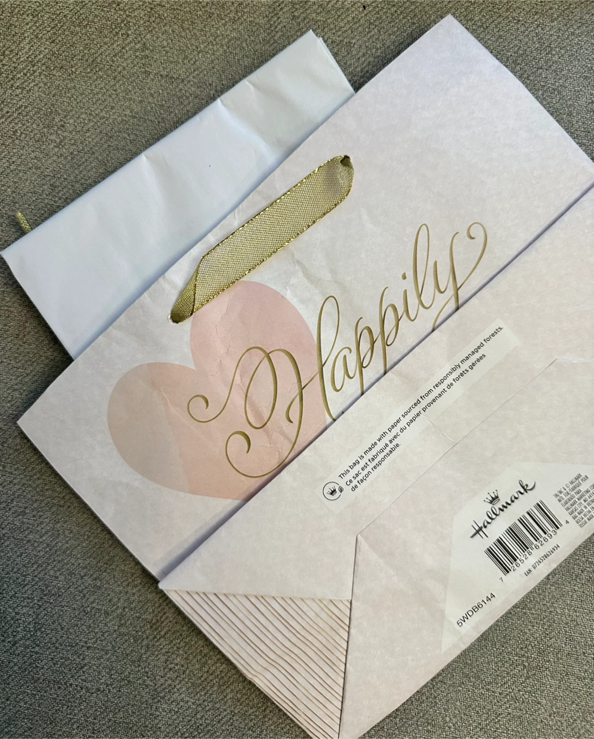 Hallmark "Happily Ever After" Medium Gift Bag - photo 4