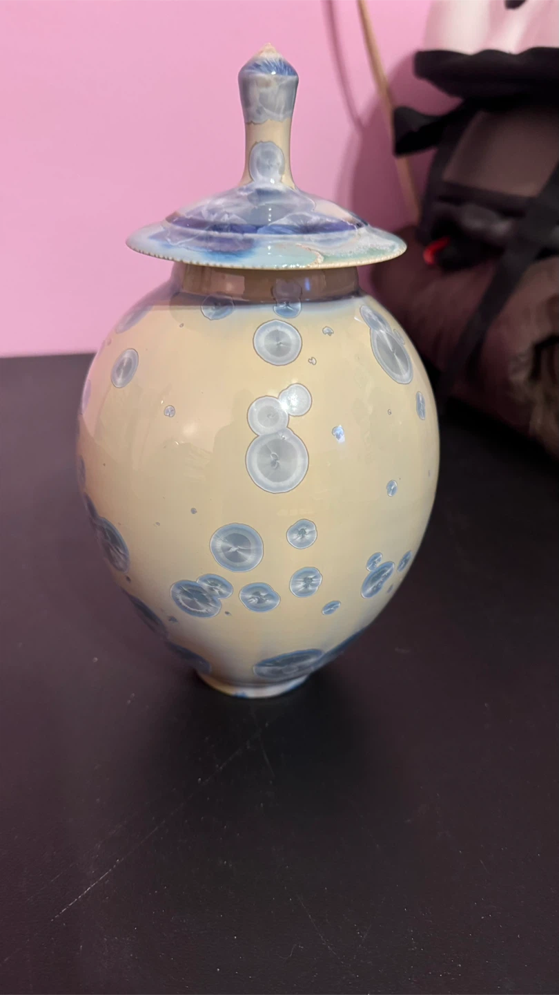 Handmade Ceramic Jar with Lid