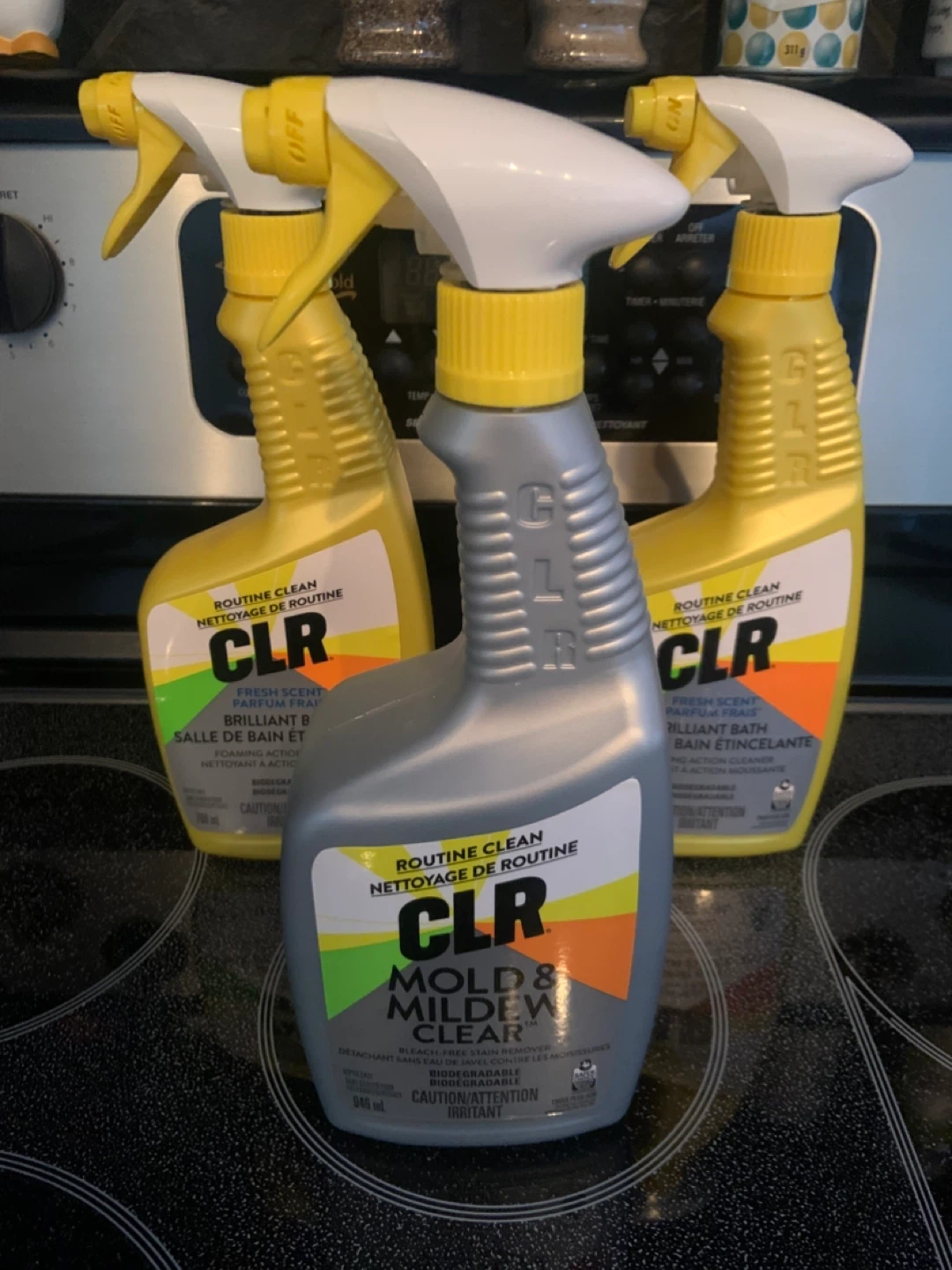 CLR Mold & Mildew Clear Spray - 3 Pack