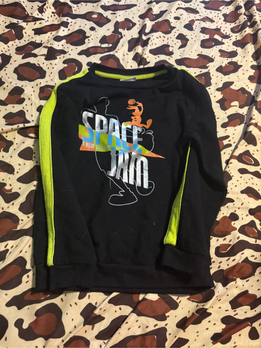 Boys 7/8 Space Jam A New Legacy Long Sleeve Shirt