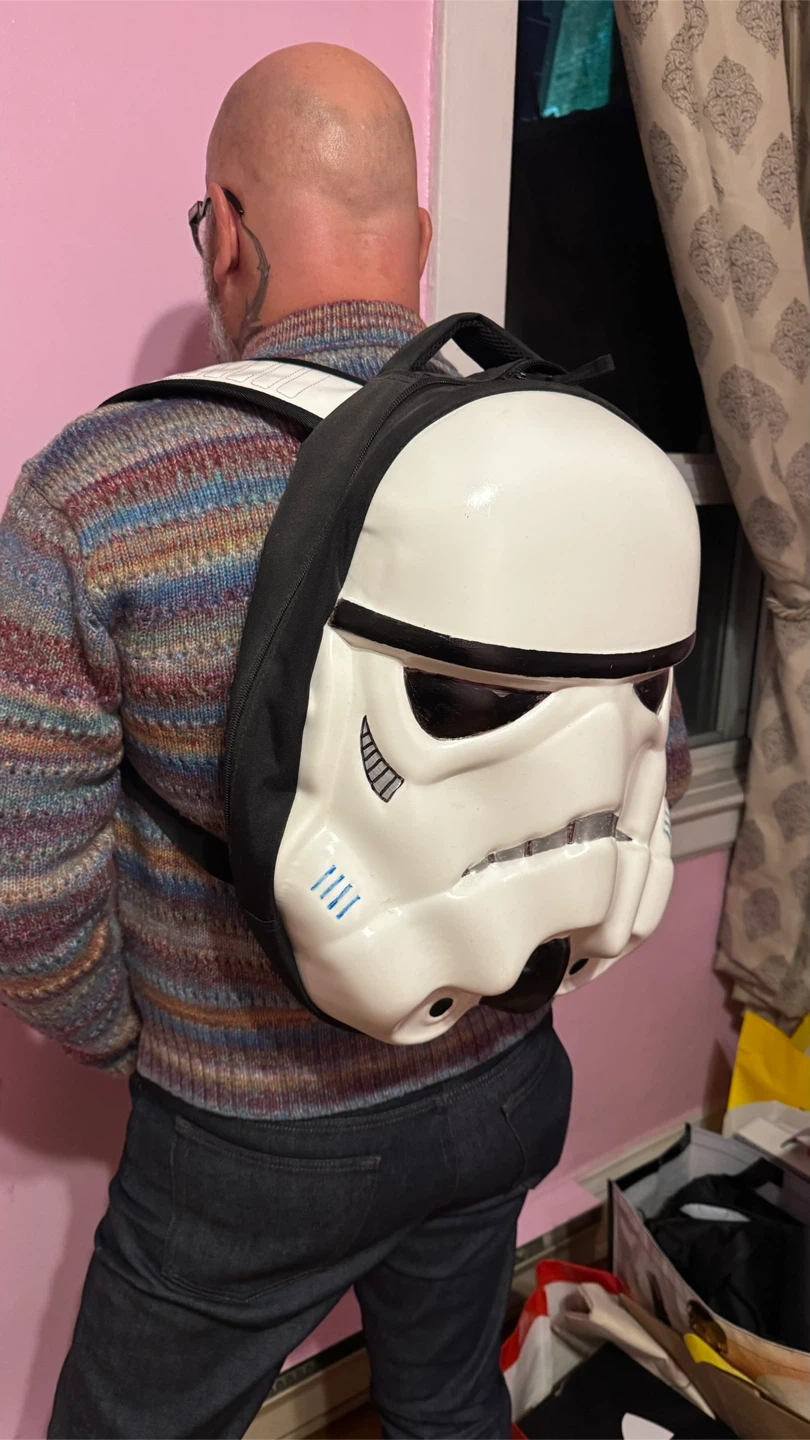 Star Wars Stormtrooper Helmet Backpack - photo 3