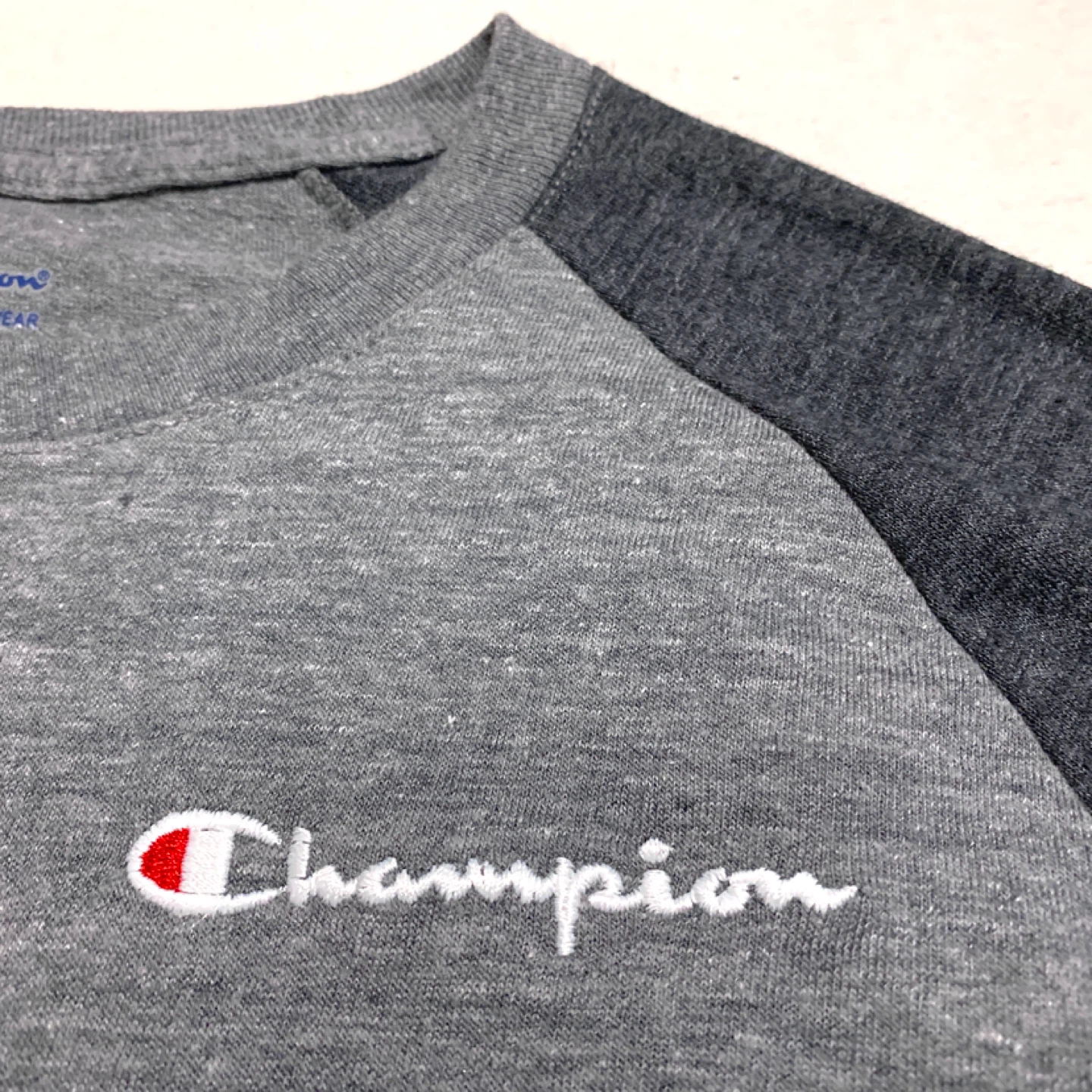 Champion Mens Long Sleeve Raglan Shirt NEW - photo 2