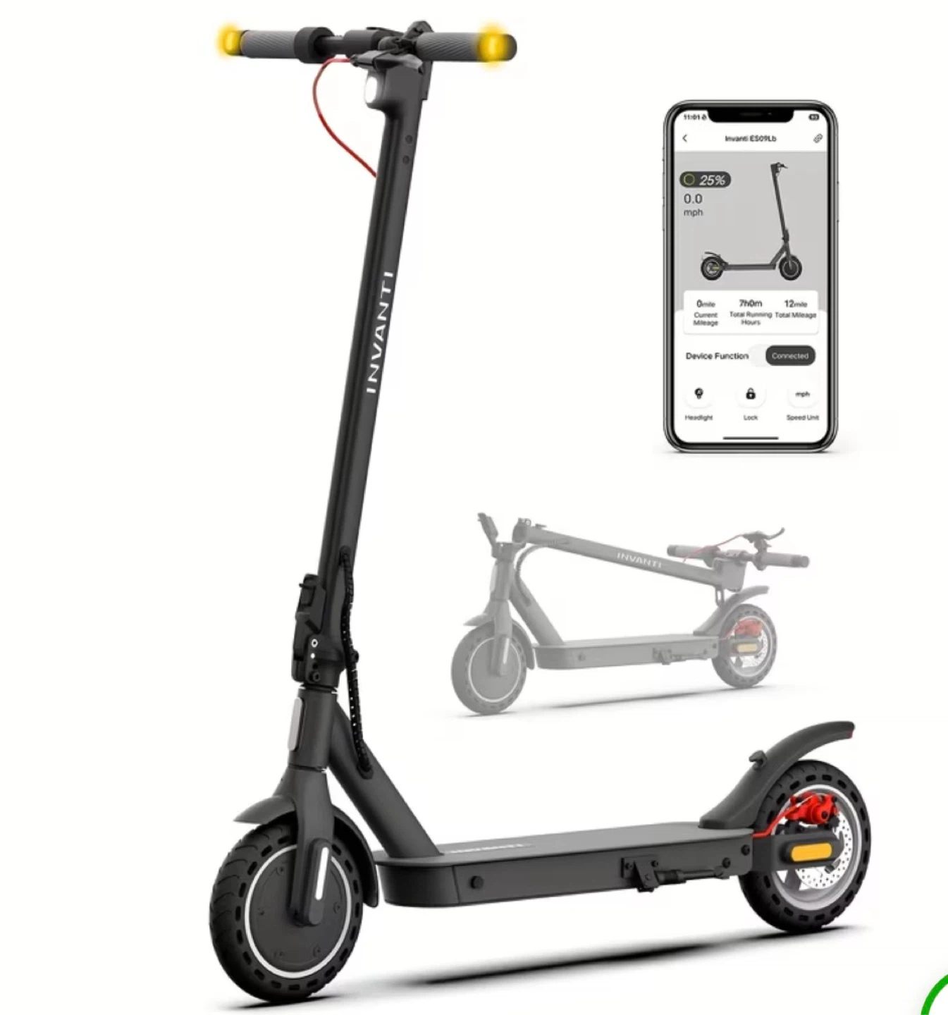 5th Wheel ES09 Lite-Gray-UL Electric Scooter🏆