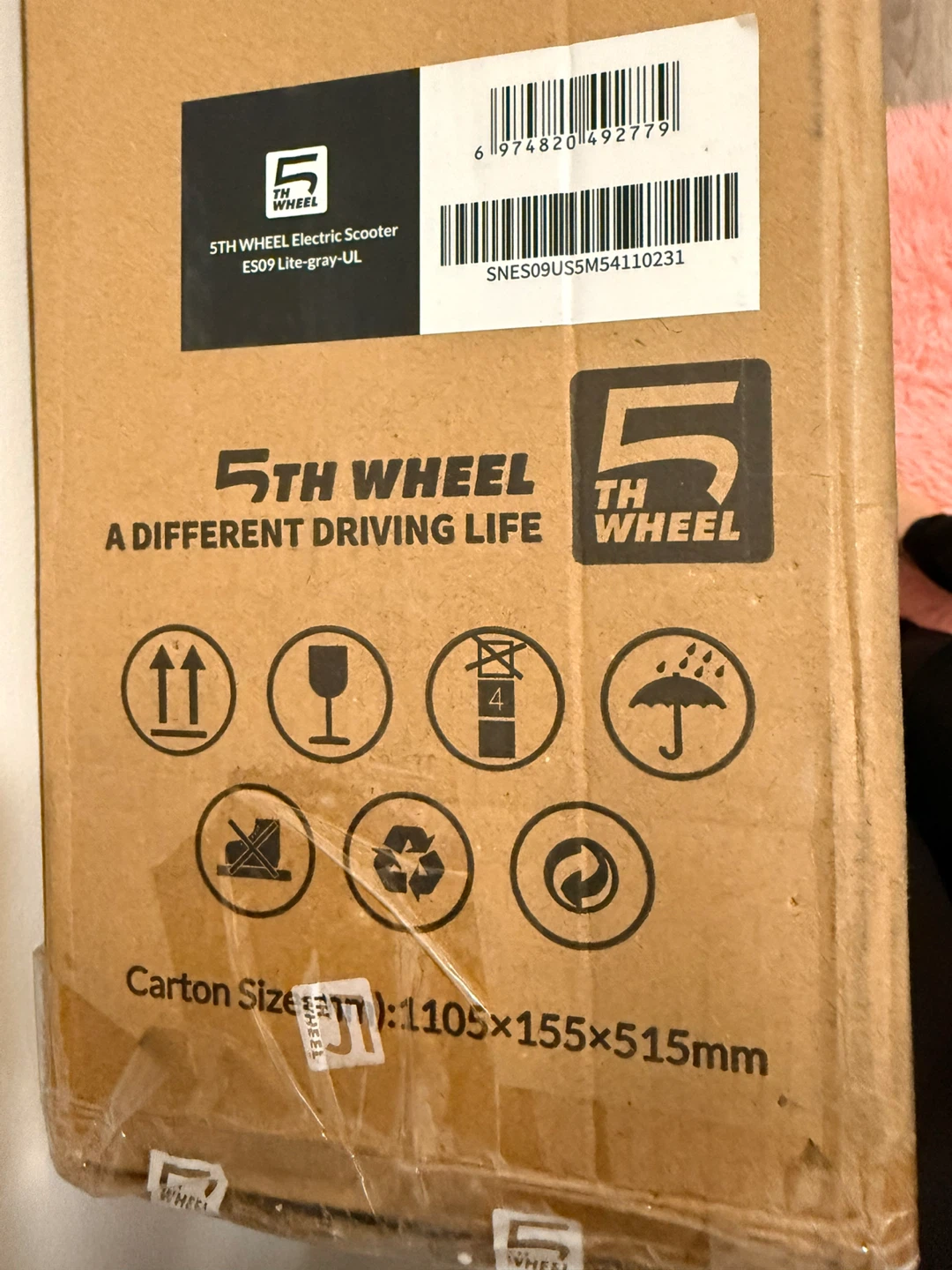5th Wheel ES09 Lite-Gray-UL Electric Scooter🏆 - photo 3