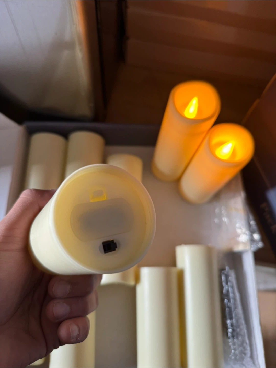Pack of 12 LED Flameless Candles - photo 3