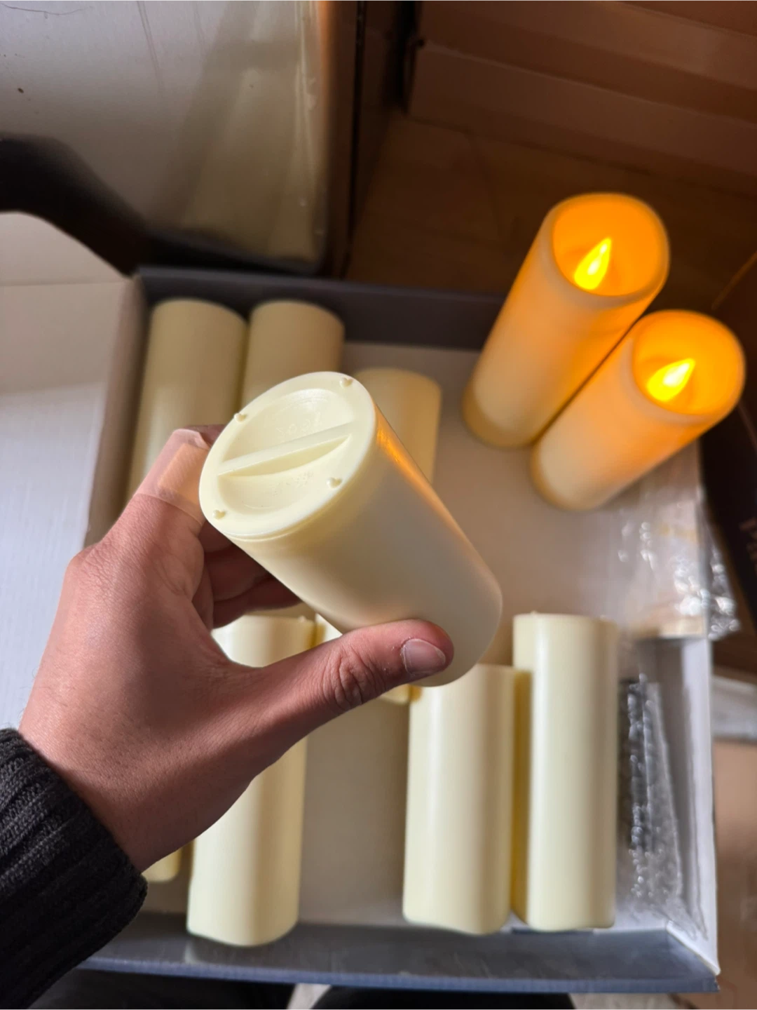 Pack of 12 LED Flameless Candles - photo 5