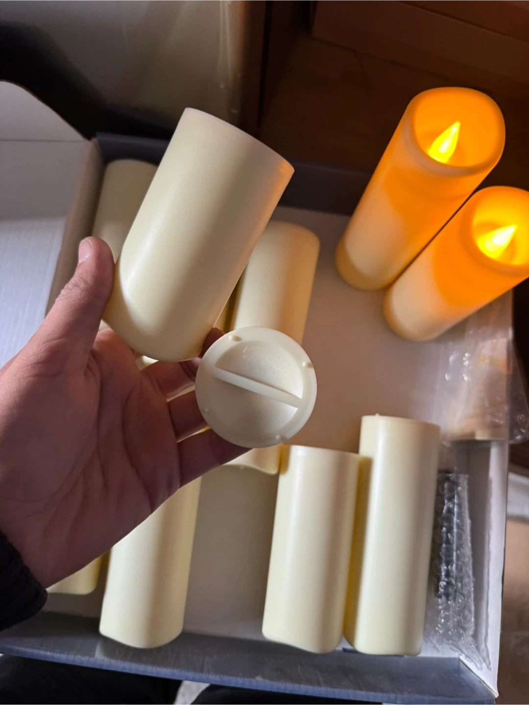 Pack of 12 LED Flameless Candles - photo 4