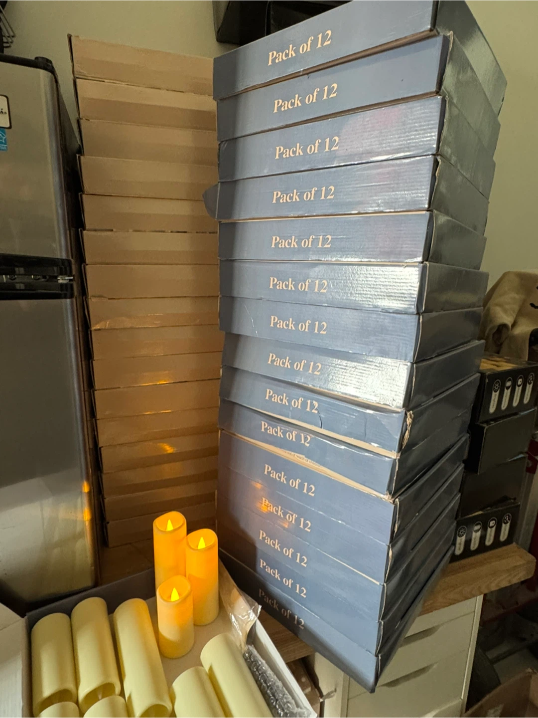 Pack of 12 LED Flameless Candles - photo 2