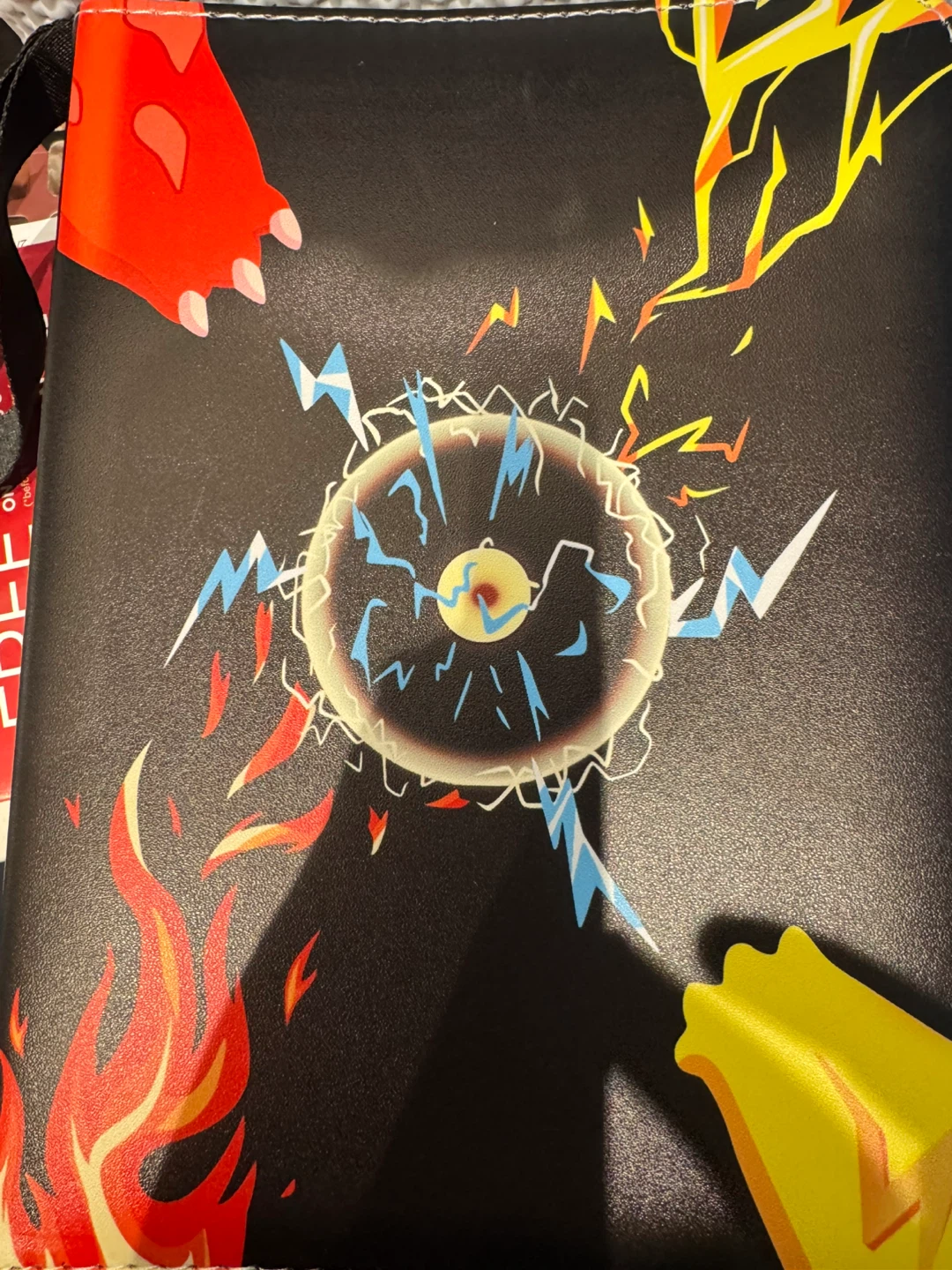 Filled Pokemon Card Binder