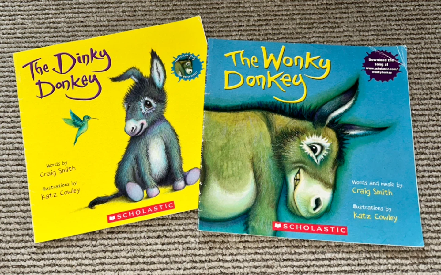 The Dinky Donkey & The Wonky Donkey Books by Craig Smith