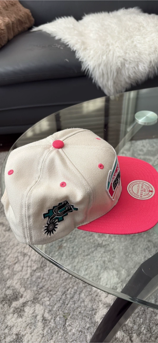 Mitchell & Ness San Antonio Spurs Snapback Hat - photo 2