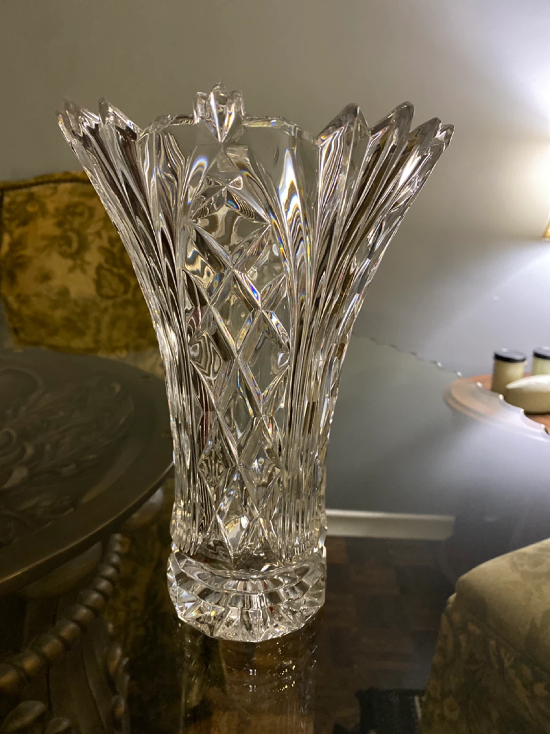 Crystal vases