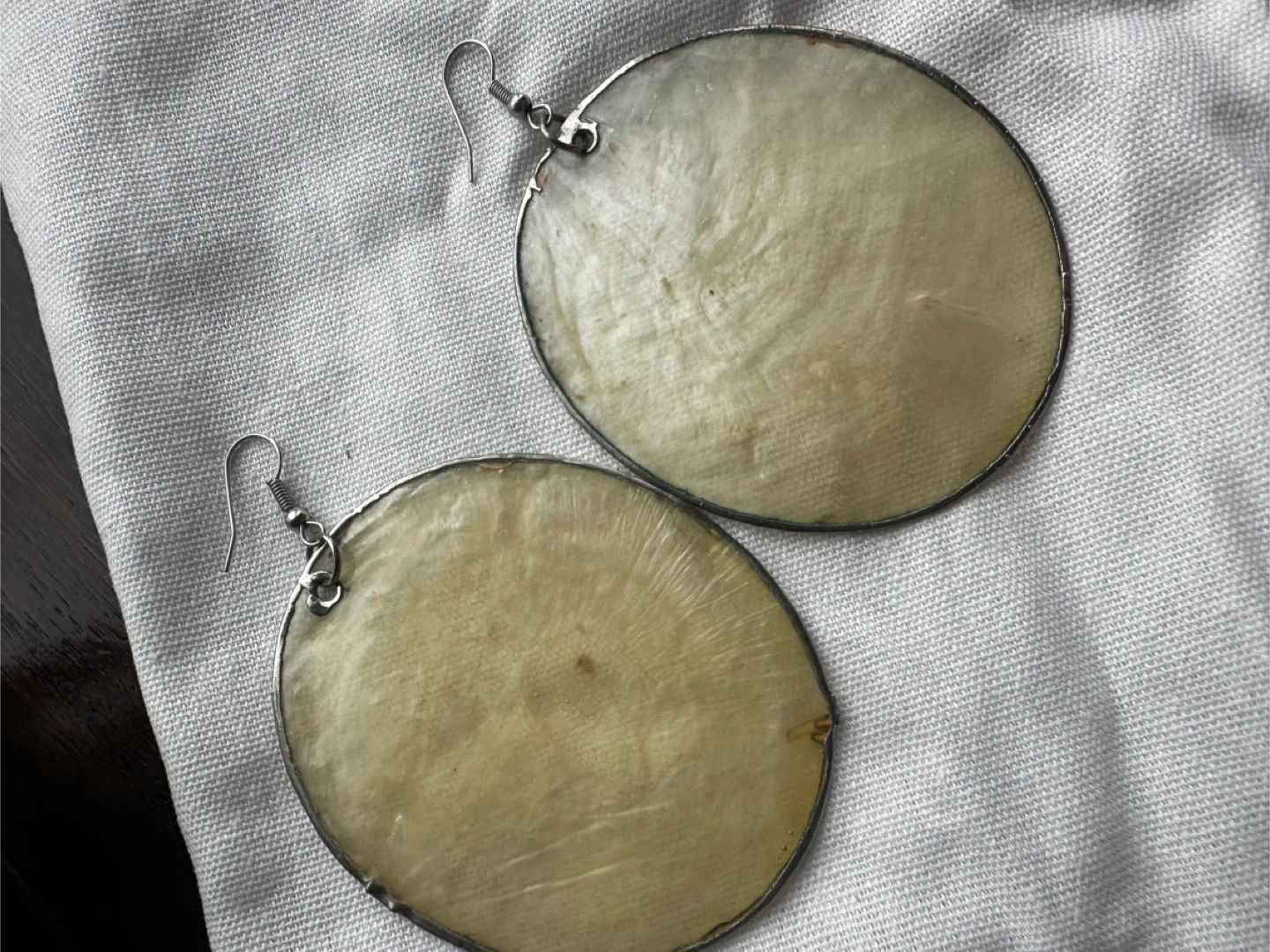 Large Oval Hoop Earrings