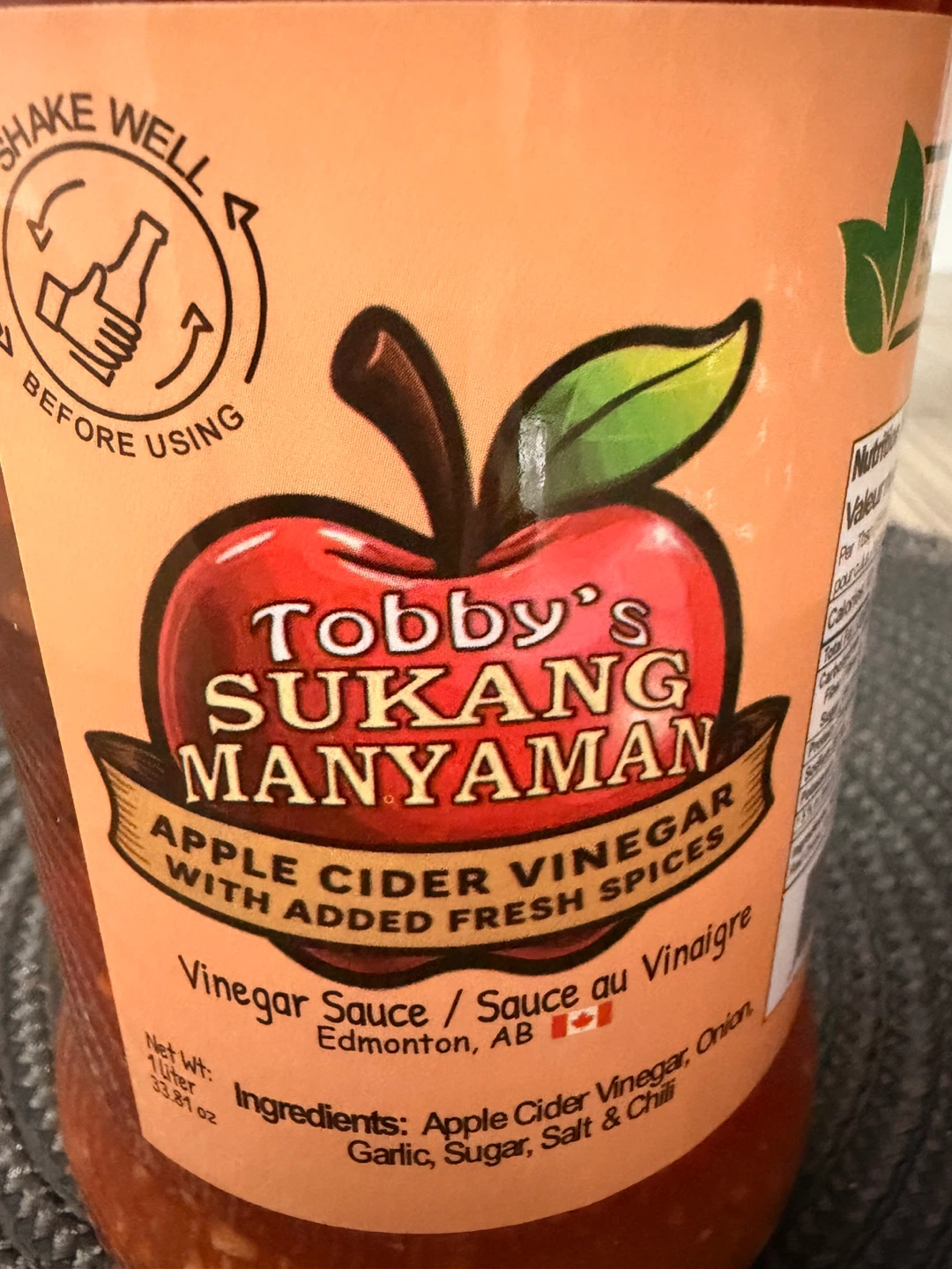 Sukang Manyaman Apple Cider Vinegar with Added Fresh Spices - photo 4
