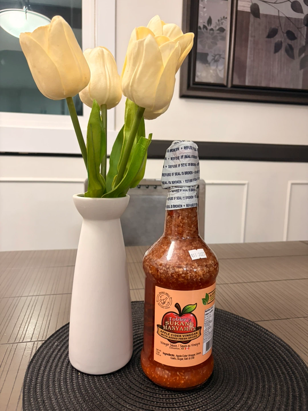 Sukang Manyaman Apple Cider Vinegar with Added Fresh Spices