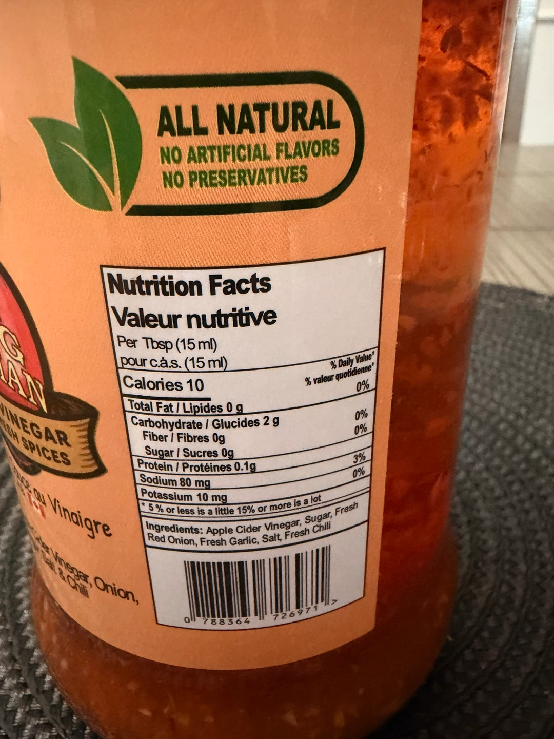 Sukang Manyaman Apple Cider Vinegar with Added Fresh Spices - photo 3