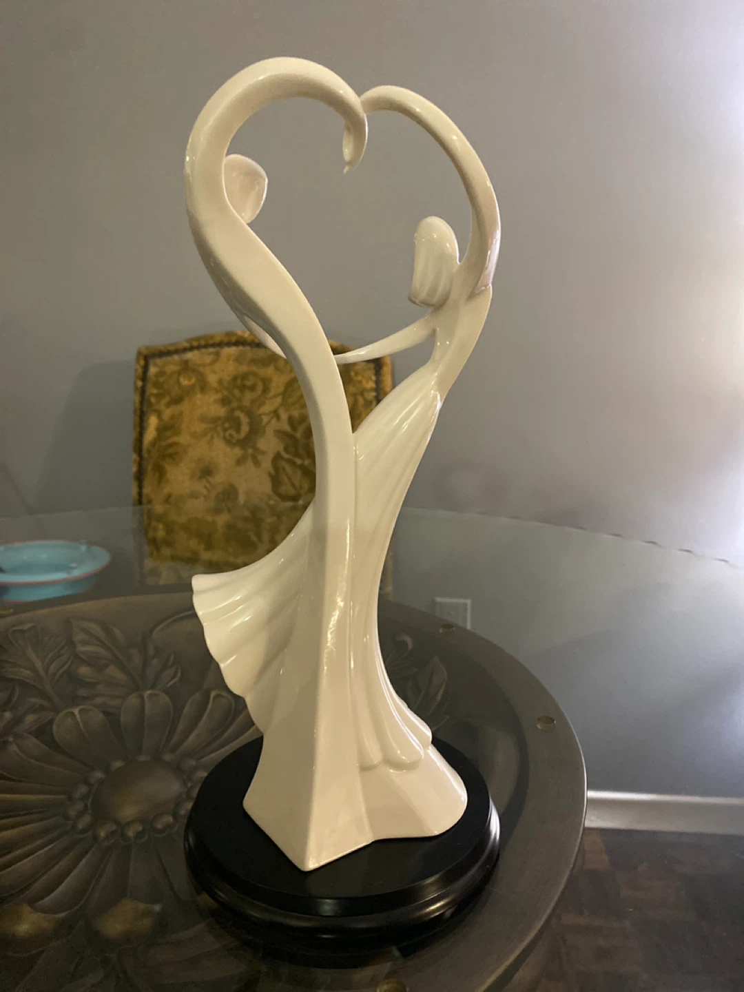 Porcelain statue
