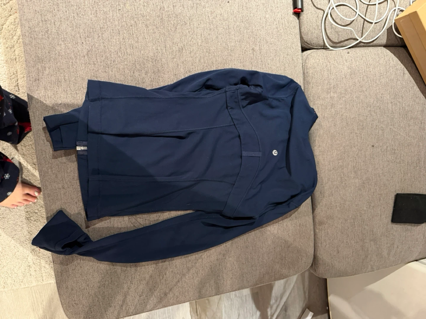 Lululemon Navy Blue Jacket Size 2 - photo 2