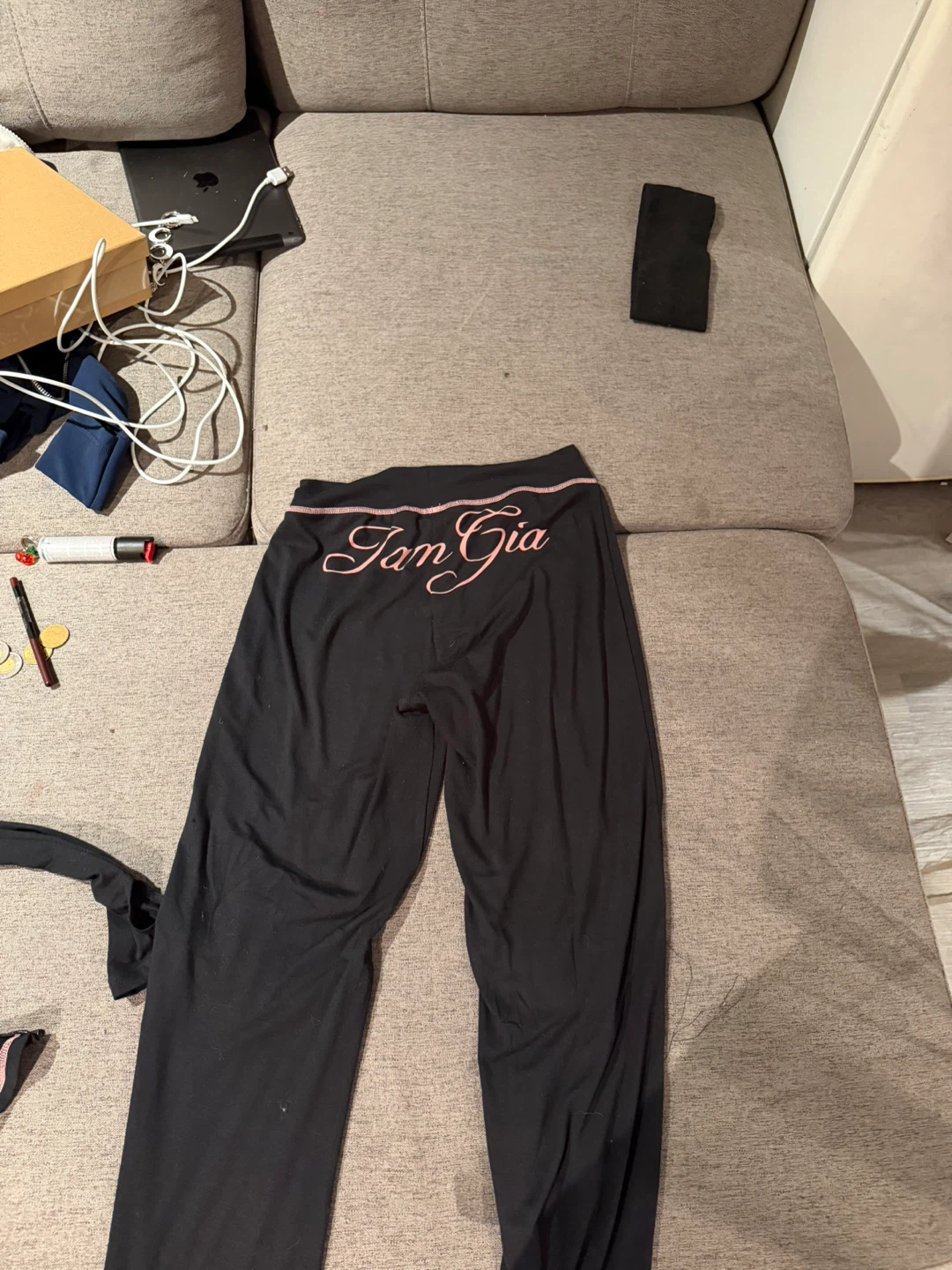 I.AM.GIA Black Pants Size S - photo 2